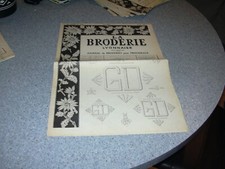 la broderie lyonnaise "N° 1228" 1er juin 1964  "66e année