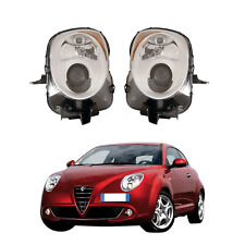 Kit De Phare DX/SX Pour ALFA ROMEO Mito Depuis 2008 (Parabole Chromée)