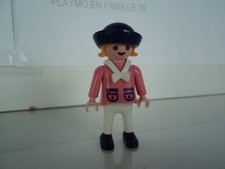 PLAYMOBIL vintage série rose époque 1900 fille anniversaire set 5511 de 1998 #1