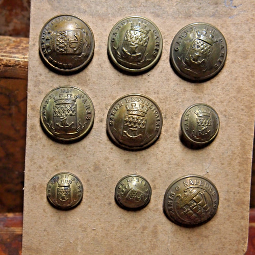 Lot boutons militaire de - militaire,