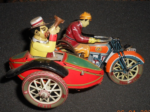 Jouet side car mécanique - side,