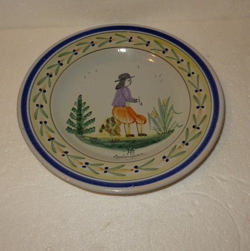 Petite assiette motif breton - assiette,