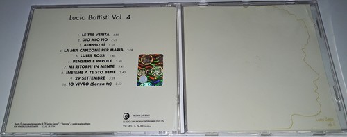 Lucio battisti vol cd - lucio,