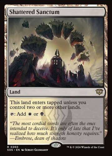 Shattered sanctum - shattered, (260)