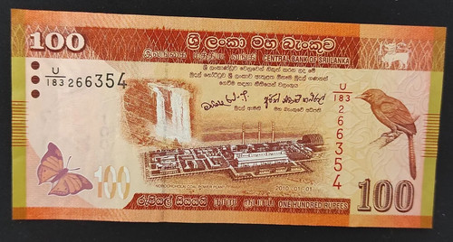 Sri lanka billet 100 - billet, de