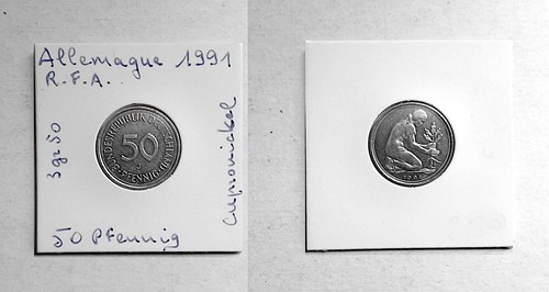 Allemagne a pièce - allemagne, r.f.a.