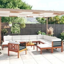 Salon jardin avec coussin - salon,