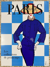 René Gruau - Affiches Publicitaire - Paris - Bid Now! Offri Heure