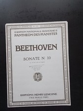 PARTITION - BEETHOVEN - Sonate