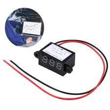 3 Pcs Mini Voltmètre