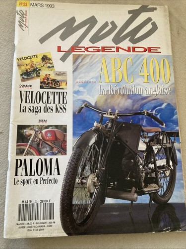 Moto légende 23 - moto, n°