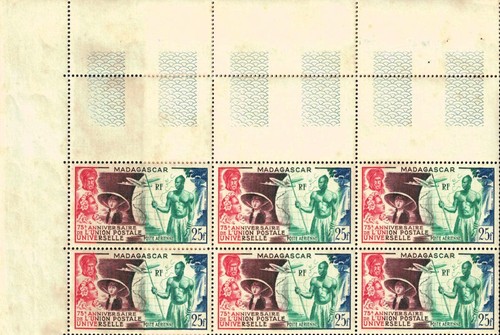 Madagascar 1949 pa72 union - madagascar,