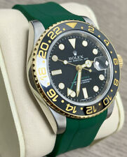 Rolex GMT-MASTER II 116713 Céramique Caoutchouc B Bande + Oyster Or Jaune 18K SS