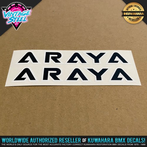 Araya letters rim - rim, /