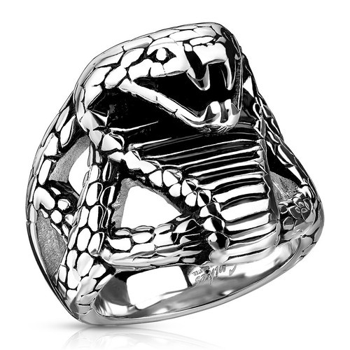 Bague homme acier - bague, en