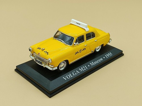 Volga m21 jaune yellow - jaune, taxi