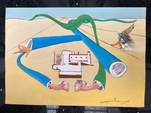 Salvador dali dessin - salvador,