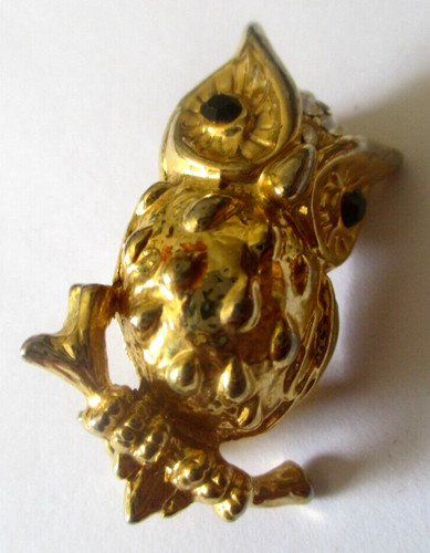 Broche couleur hibou - couleur,