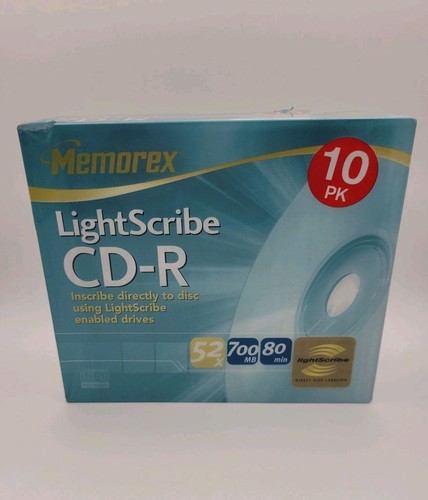 New memorex lightscribe r - new,