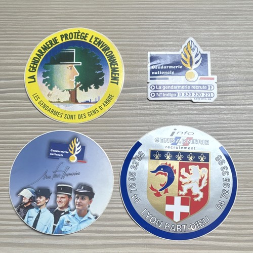Autocollants gendarmerie - autocollants,