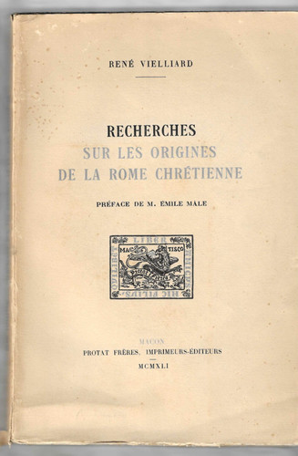 Vielliard recherches sur les - sur,