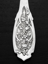 PUIFORCAT : Service à Poisson pour 8 Convives Argent Massif "MODERNE Feuillage"