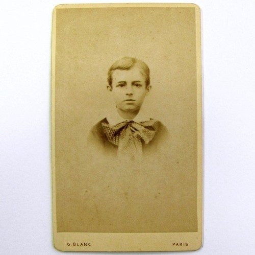 Cdv garçon noeud papillon - cdv,