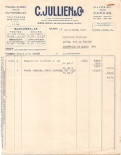 1937 FOURNITURES POUR