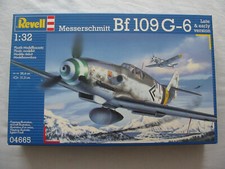 REVELL MESSERSCHMITT BF 109 G-6 Late / Early version 1/32 pas Hasegawa
