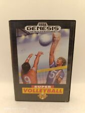 JEU GENESIS Super Volleyball Volley Ball - Megadrive US Sans Notice 
