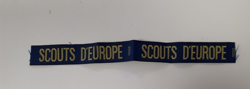Ecusson bande broder scouts - ecusson,