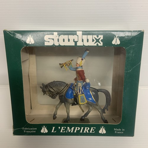 Figurine cavalier starlux - cavalier,