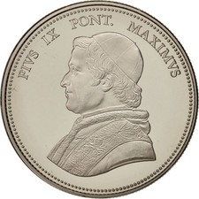 France, Medal, Pivs IX