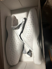 MULES CONFORT en CUIR BLANC ? SABOTS de TRAVAIL ? T 38 NEUF