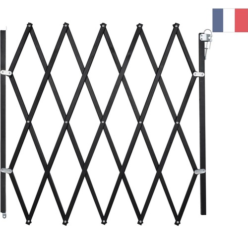 Barrière animaux noir - barrière, en