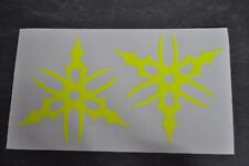 Valentino Rossi JAUNE  FLUO 2x   YAMAHA TRIBAL VR46  fluo 