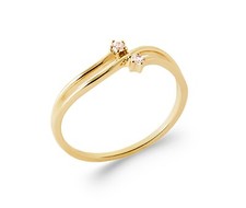 Bague en Plaqué Or 18 Carats