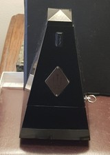 METRONOME WITTNER EN BOIS NOIR LAQUER HAUTEUR 23 CM