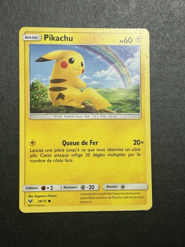 Pokémon pikachu 60 pv - pokémon,