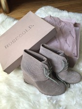 Rosegold Bevin Croc Embossed