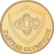 France, Jeton, Rugby, Castres Olympique, 2017, Cupro-nickel Aluminium, SPL, MDP