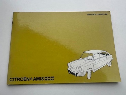 Notice emploi citroën - notice, ami