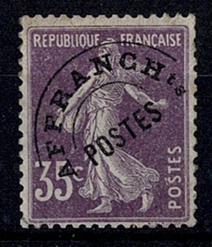 France timbre preoblitere - france, "