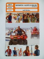 CARTE FICHE CINEMA 2017