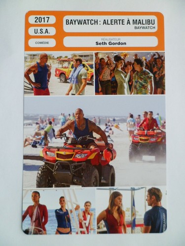 Carte fiche cinema 2017 - carte,
