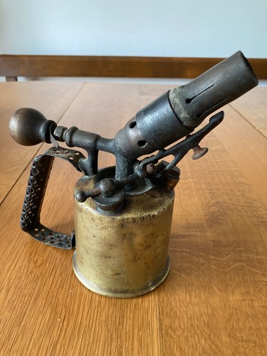 Ancienne lampe souder - lampe, à