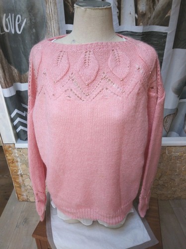 Superbe pull rose phildar - superbe,