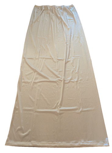 Light nude tricot longer slip - light,