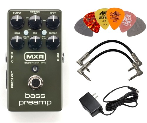 Mxr m81 bass preamp pedal - mxr,