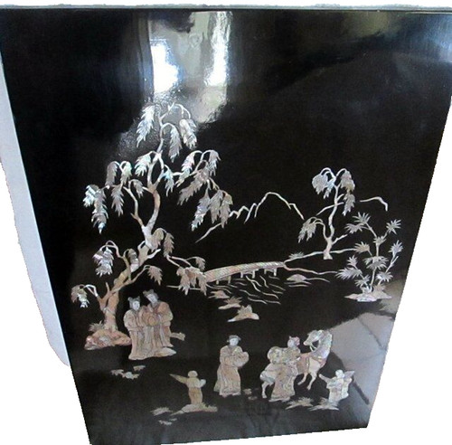 Tableau decoration bois laque - tableau,